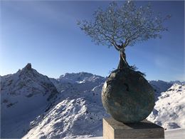 Visite guidée : l'art au sommet à Courchevel - DD/FACIM