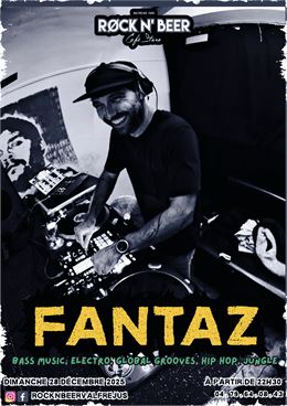 Affiche : Fantaz aux platines - pierreporo