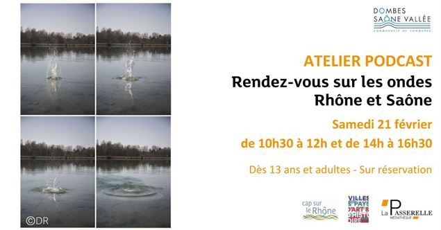 Rdv sur les ondes Rhône & Saône - Médiathèque intercommunal La Passerelle