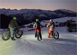 Fat Bike à Albiez - Arnaud Rota