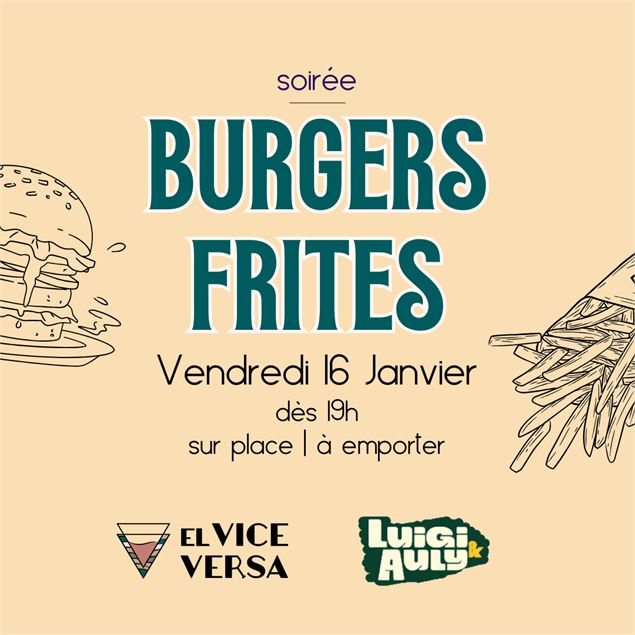 Soirée Burgers & Frites