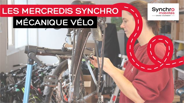 Les Mercredis Synchro - Atelier mécanique vélo - © Synchro mobilités