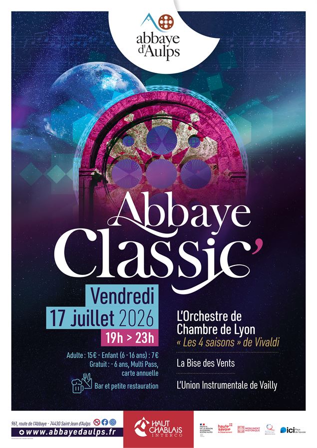 affiche Abbaye Classic - New Deal - Abbaye d'Aulps