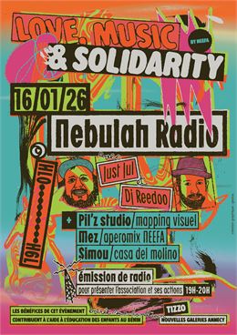 Love, Music & Solidarity x Nebulah radio_Annecy - Apéromix Neefa