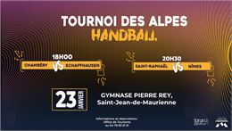 Bandeau Tournoi des Alpes - Mairie Saint-Jean-de-Maurienne