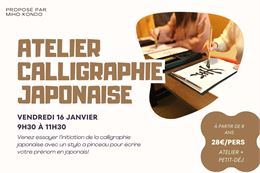 Atelier Calligraphie Japonaise