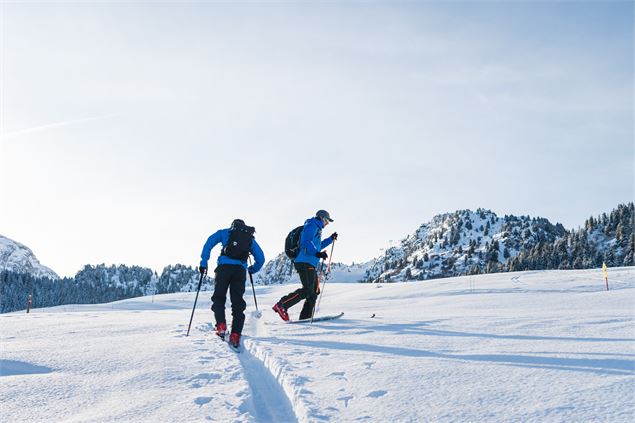 Ski de randonnée à Courchevel Moriond - Snowleader