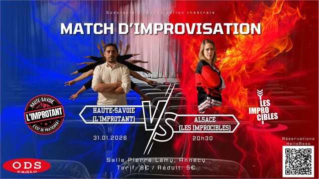 Match d'improvisation, Haute-Savoie vs Alsace_Annecy - L'improtant 74