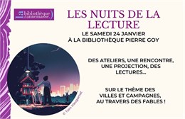 La Nuit de la Lecture à la bibliothèque Pierre Goy