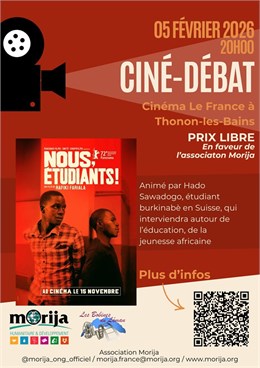 Ciné-Débat “Nous, étudiants !” avec Morija