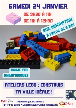 Ateliers Lego - Nuits de la Lecture - nc