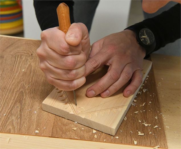 Visite-atelier Touchons du bois au Musée Savoisien - Solenne Paul - Musée Savoisien - Département de
