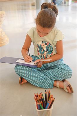 Atelier "Carnet de croquis" au Musée Savoisien - Solenne Paul - Musée Savoisien - Département de la 