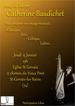 Concert Harpe Vagabonde - Catherine Baudichet