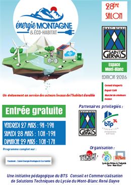 Salon énergie montagne - 28ème édition_Saint-Gervais-les-Bains