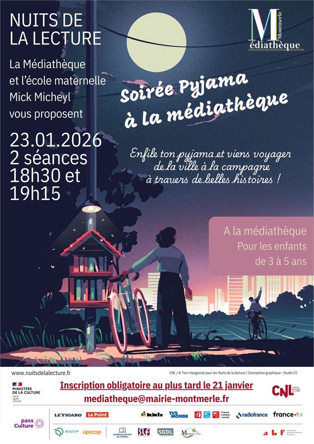 Nuits de la lecture - soirée pyjama_Montmerle-sur-Saône