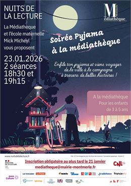 Nuits de la lecture - soirée pyjama_Montmerle-sur-Saône
