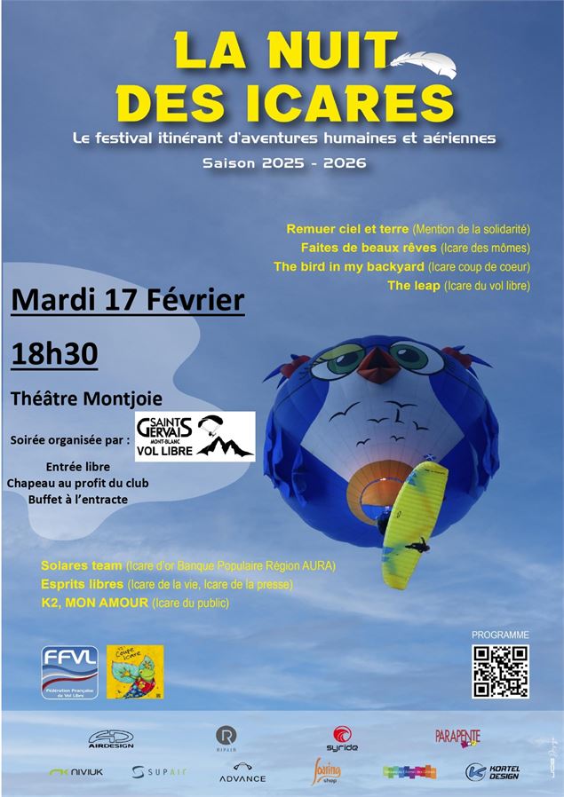 La Nuit des Icares - Festival itinérant d'aventures humaines et aériennes_Saint-Gervais-les-Bains