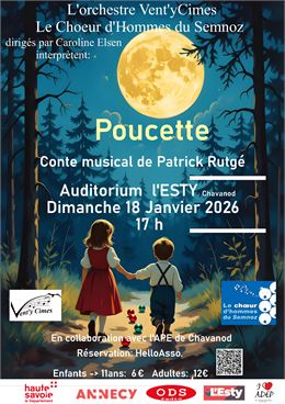 Conte musical : Poucette - Association l'Esty
