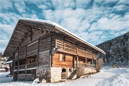 La maison du patrimoine en Hiver - J. Cathala - Le Grand-Bornand Tourisme