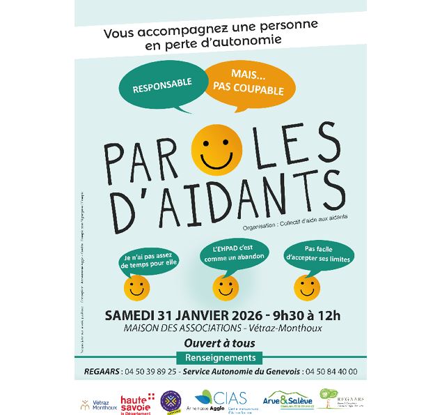 Conférence : Paroles d'aidants - Maison des habitants