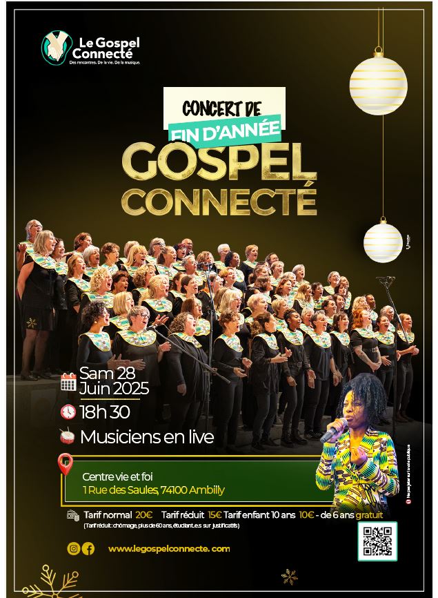 Concert du nouvel an du Gospel Connecté