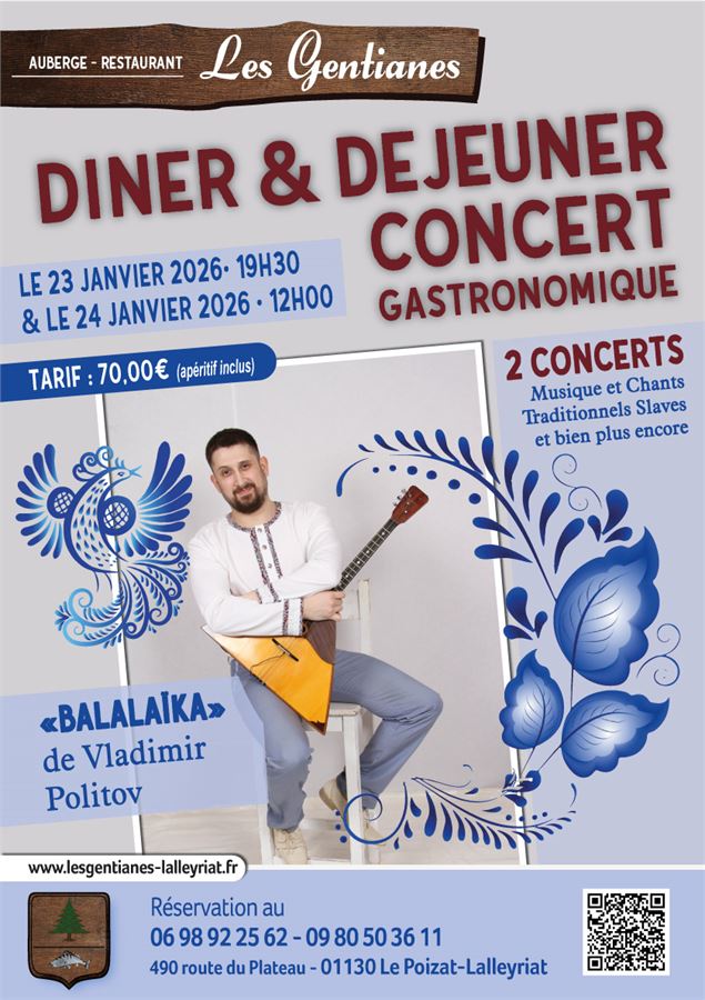 Déjeuner concert Slave - DR/dejipub