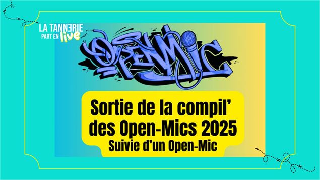 Sortie compil #3 + Open mic - La Tannerie