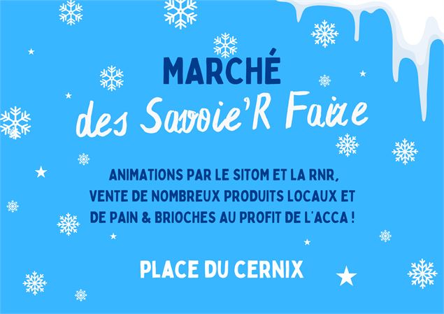 Marché des Savoie'R Faire_Cohennoz - Office de tourisme de Crest-Voland Cohennoz