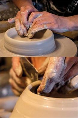 Démonstration - Initiation  à la Poterie - Atelier de Puce
