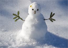Bonhomme de neige - Canva