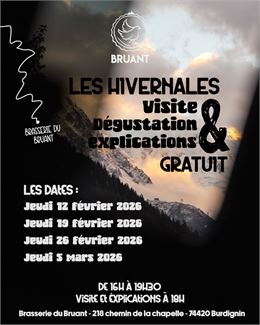 Les Hivernales - Visite de la Brasserie du Bruant_Burdignin - Brasserie le Bruant