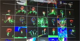 Tableau des créations des visiteurs - La Turbine sciences