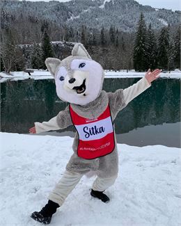 Sitka, mascotte de la Grande Odyssée - LGO