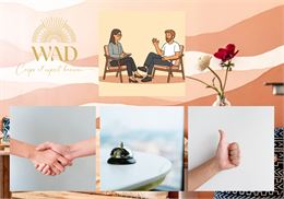 Speed dating Bien-Etre WAD - Licence Creative Commons - Delphine Dugast (Auteur montage photos)