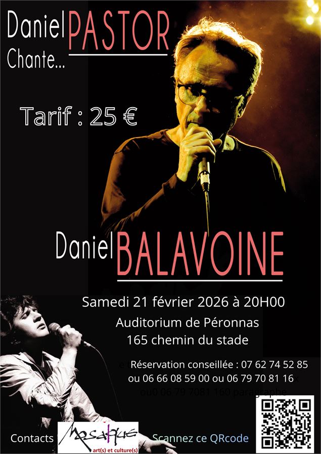 Daniel Pastor chante Daniel Balavoine - Mosaique