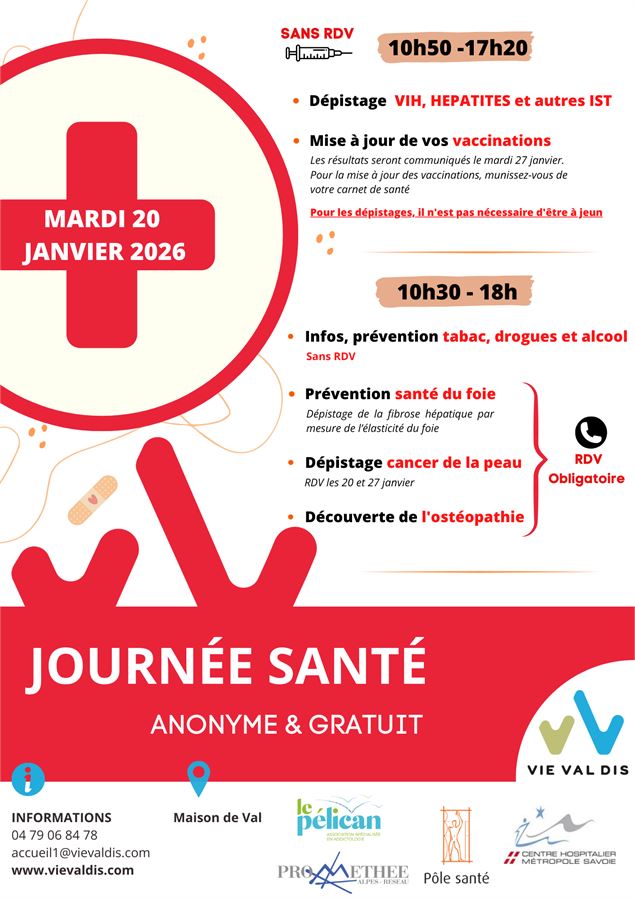 affiche de l'évènement - Association Vie Val d'Is