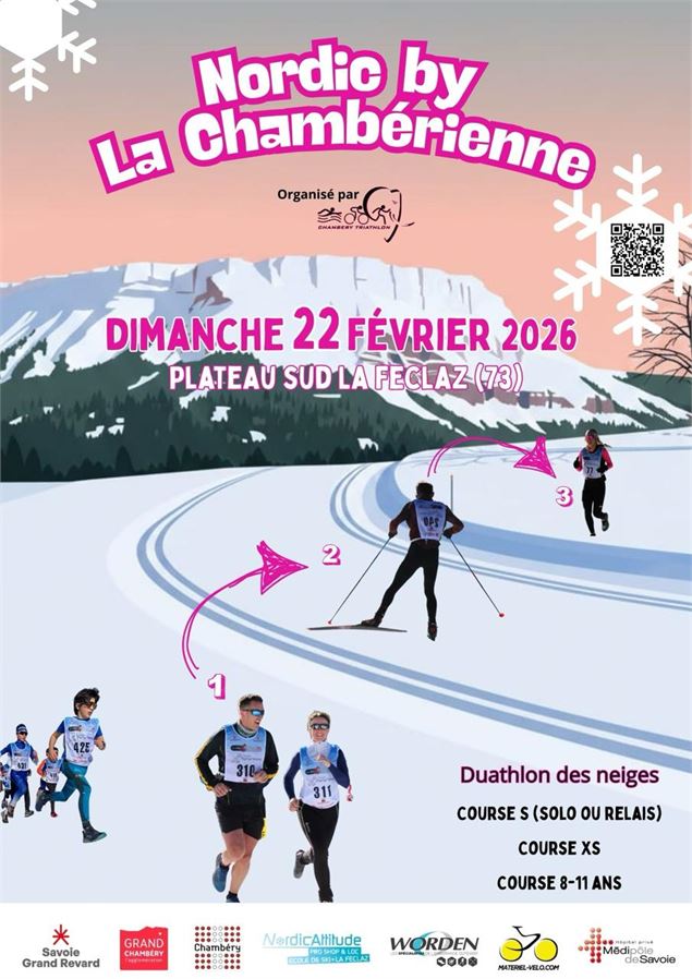 Nordic by La Chambérienne - 2eme édition_La Féclaz - la chamberienne