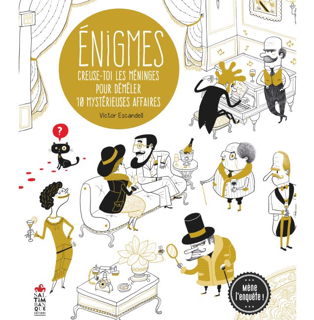 enigmes mystérieuses - Editions Saltimbanque / Victor Escandell