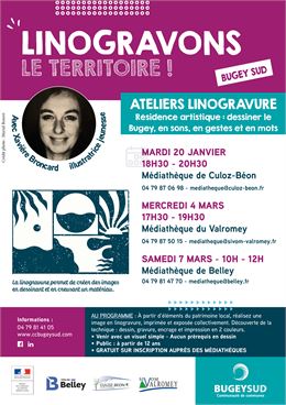 Linogravons le territoire ! Avec Xavière Broncard_Champagne-en-Valromey - CCBS