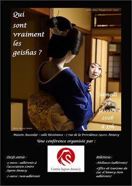 Conférence : Qui sont vraiment les geishas ?_Annecy - Centre Japon-Annecy