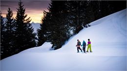 Balade en raquettes & repas pour les amoureux_Champéry