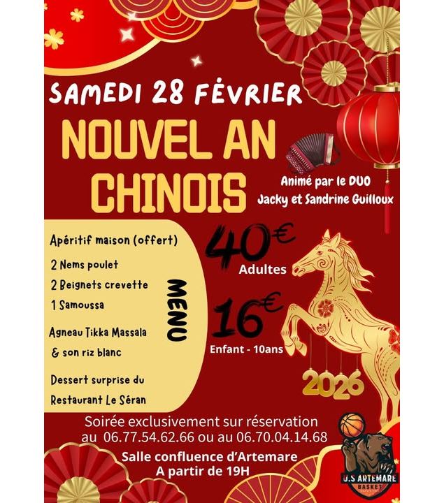 Nouvel an chinois_Artemare - US Artemare Basket