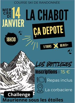 Affiche La Chabot ça dépote - Maurienne Ski Alpinisme