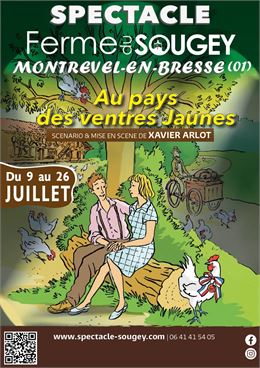 Affiche  Spectacle au Sougey 2026 - ©Les Amis du Sougey