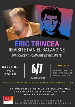 Eric TRINCEA revisite Daniel BALAVOINE_Bourg-en-Bresse - © Paroles & Music