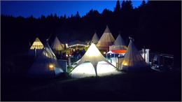 Soirées Noctu'gourmandes au Village Tipi_Le Revard - village tipi