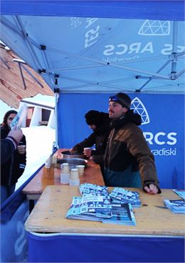 Pot d'accueil avec le groupe KTR6_Les Arcs