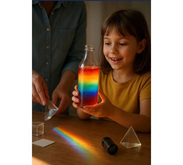 Atelier : Fabrique ton Arc en ciel_Valromey-sur-Séran - Observatoire de la Lèbe