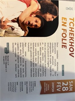 TCHEKHOV EN FOLIE !